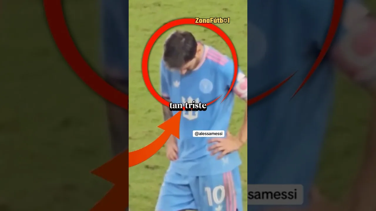 Por qué Messi estaba tan triste mientras todos sonreían en la ceremonia de despedida d Busquets😢💔