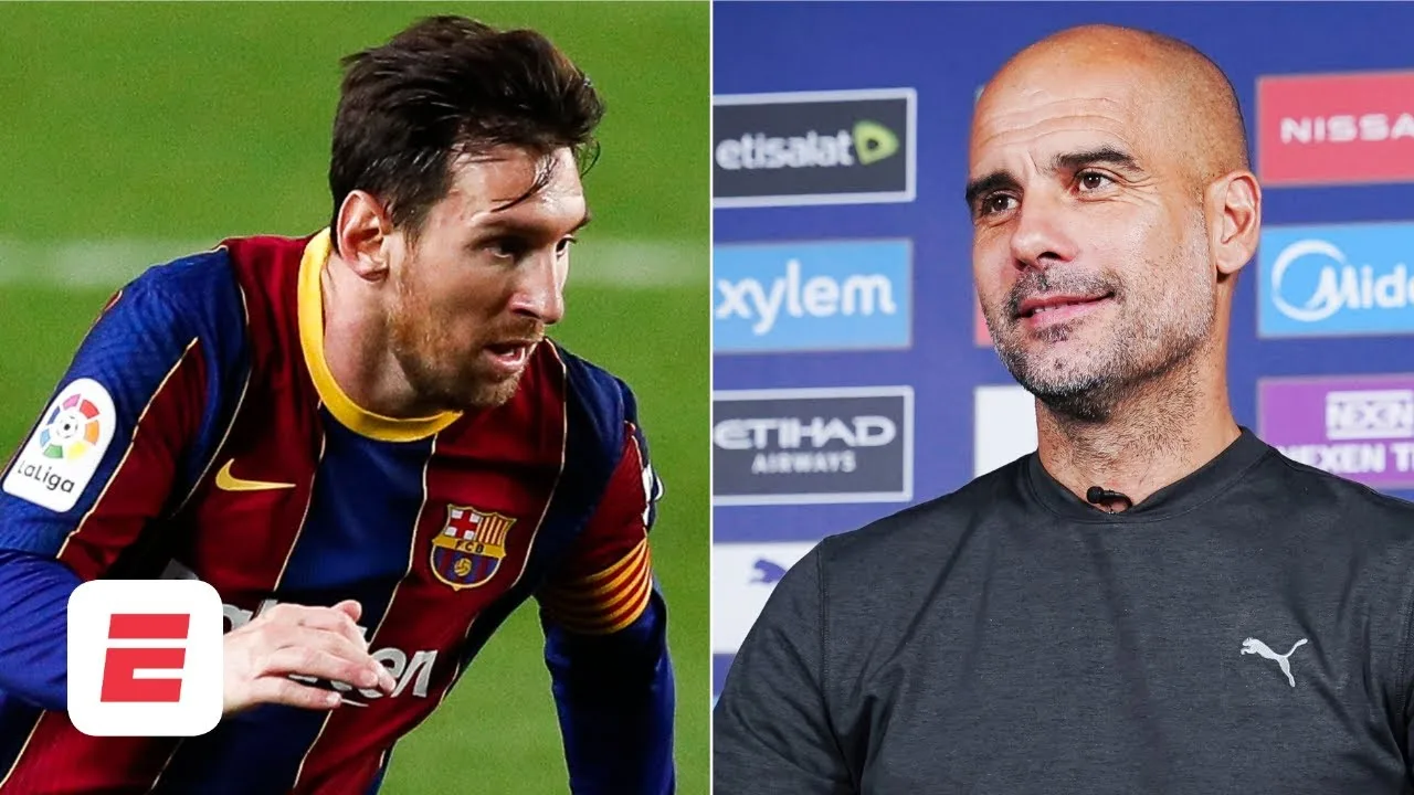 Is Lionel Messi headed to Manchester City with Pep