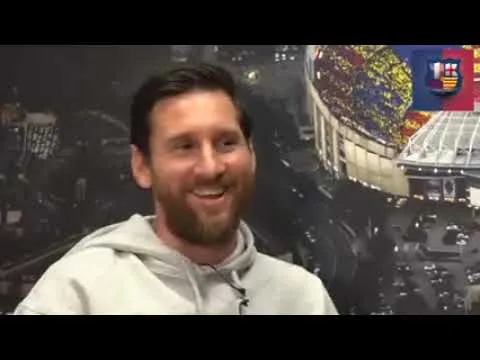 INTERVIEW LIONEL MESSI  parle de Neymar, Lautaro Martinez,