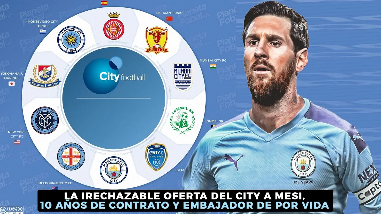 LA IRRECHAZABLE OFERTA del CITY a LEO MESSI para SALIR del