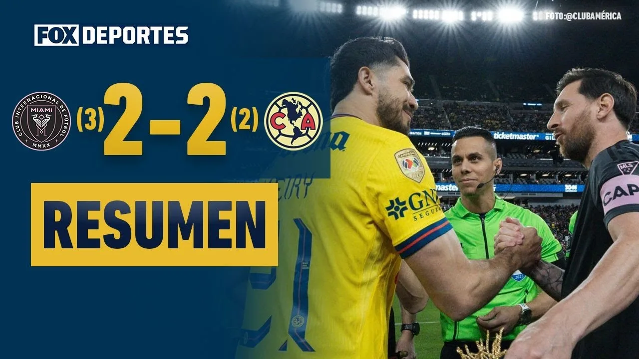 🤩💪 Inter Miami revient avec Messi but | Inter Miami 2-2 (3-2) Club América | Points forts