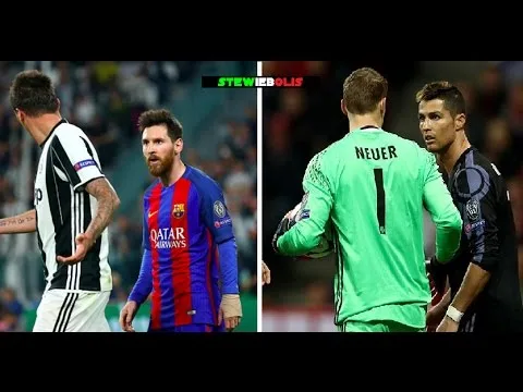 Cristiano Ronaldo Vs Leo Messi ● Top 5 FightsAngry Moments