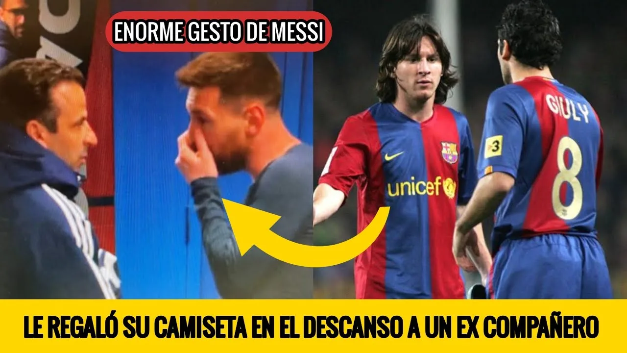 INCREÍBLE DETALLE QUE HA TENIDO LEO MESSI CON SU EX
