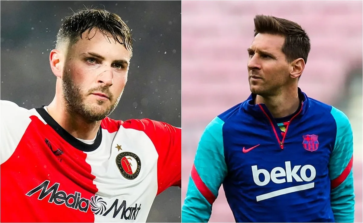 Santiago Giménez Iguala Lionel Messi Brand à la Ligue des champions; Son double contre le Bayern Munich était fondamental
