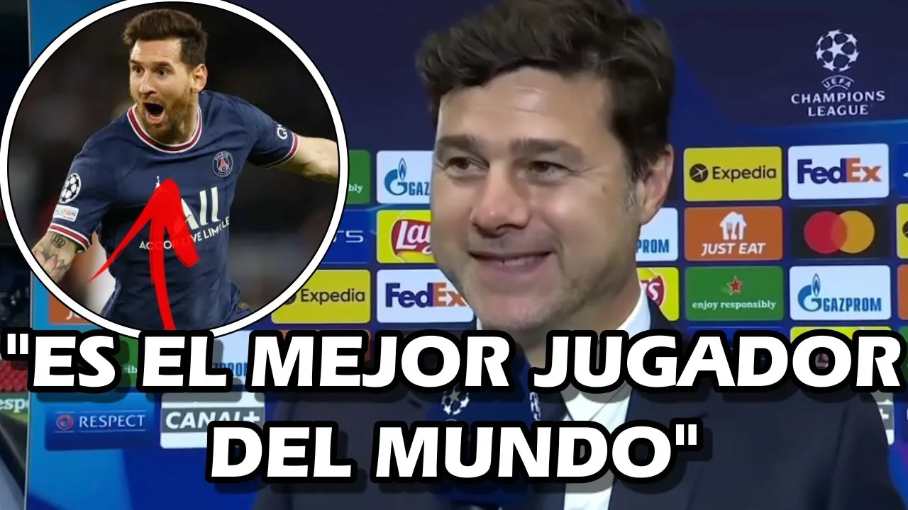 POCHETTINO HABLA SOBRE LEO MESSI Y SOBRE LA VICTORIA DEL PSG