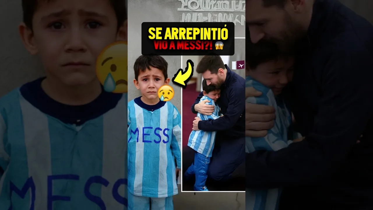 Know Messi a ruiné la vie de cet enfant! 😢🔥