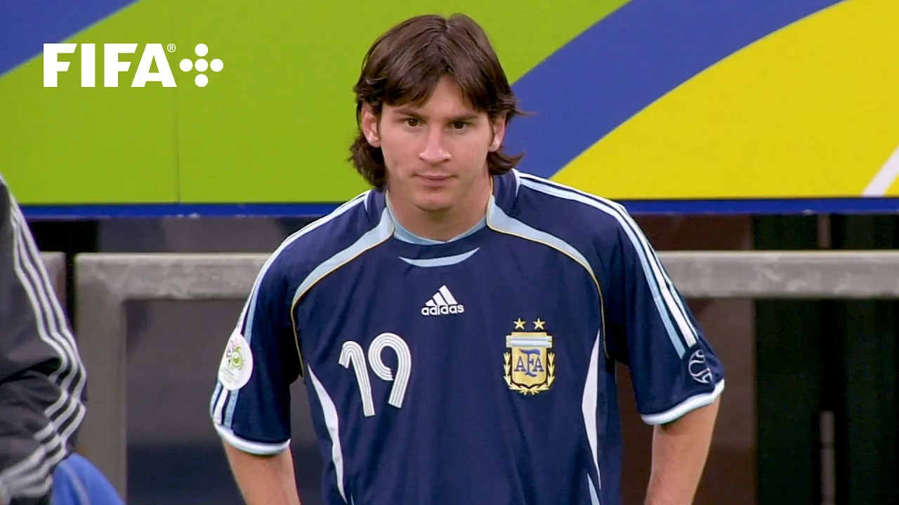 Lorsque Lionel Messi a fait ses débuts en Coupe du Monde de la FIFA