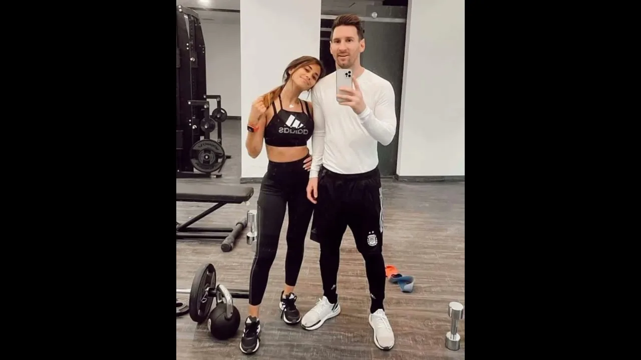 Leo Messi avec sa belle épouse Antonella Roccuzzo ❤️😘 & la famille Messi 😍❤️