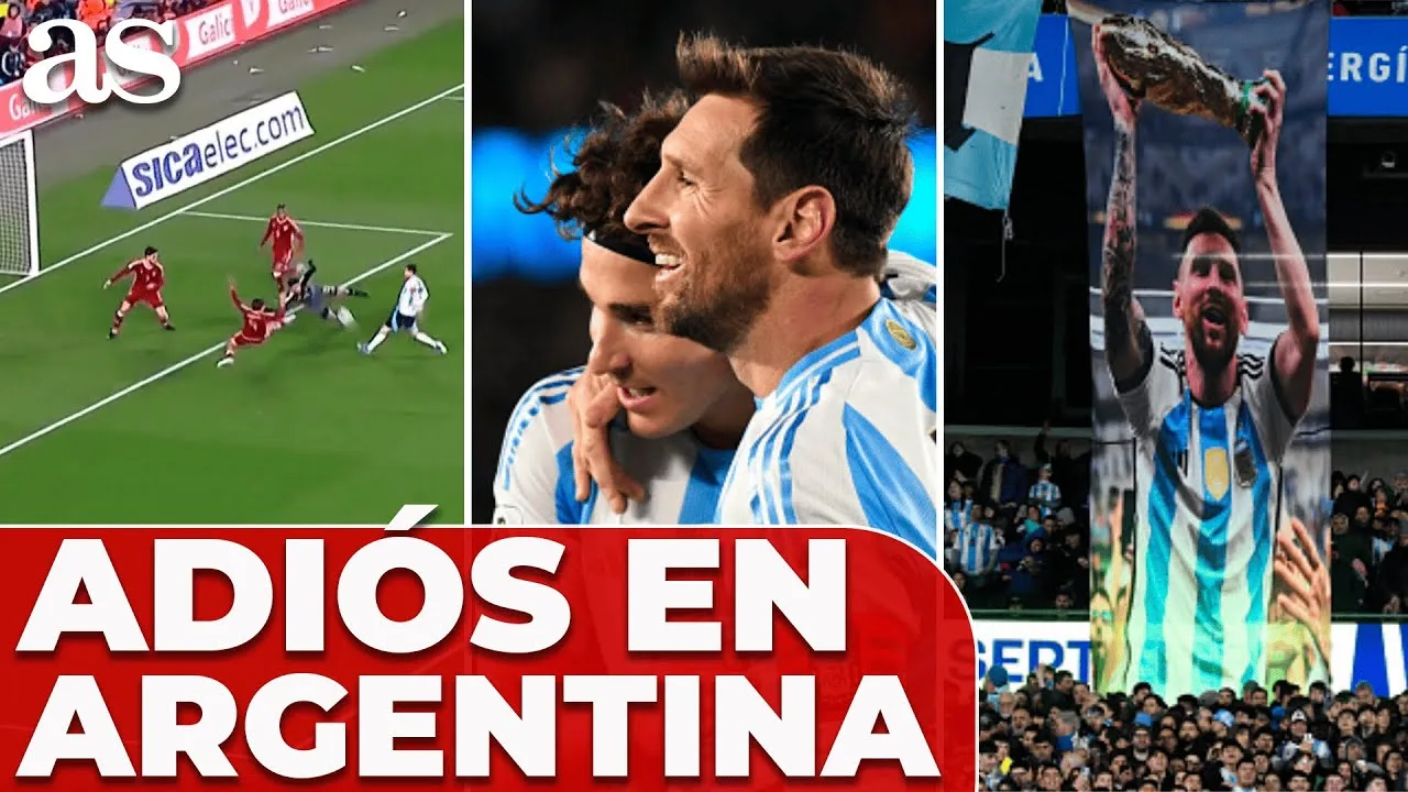 C’était l’adieu de Messi dans le monumental: les larmes et le revoir de 10 | Argentine 3 – Venezuela 0