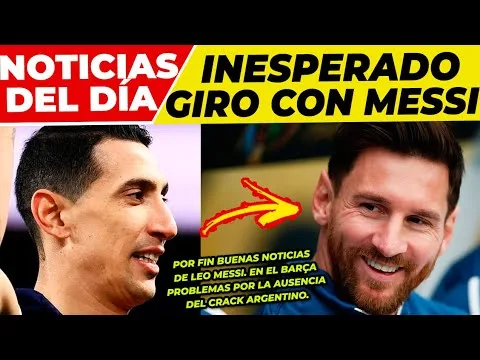 ¡VAMOS! MARAVILLOSAS NOTICIAS de LEO MESSI  NUEVOS
