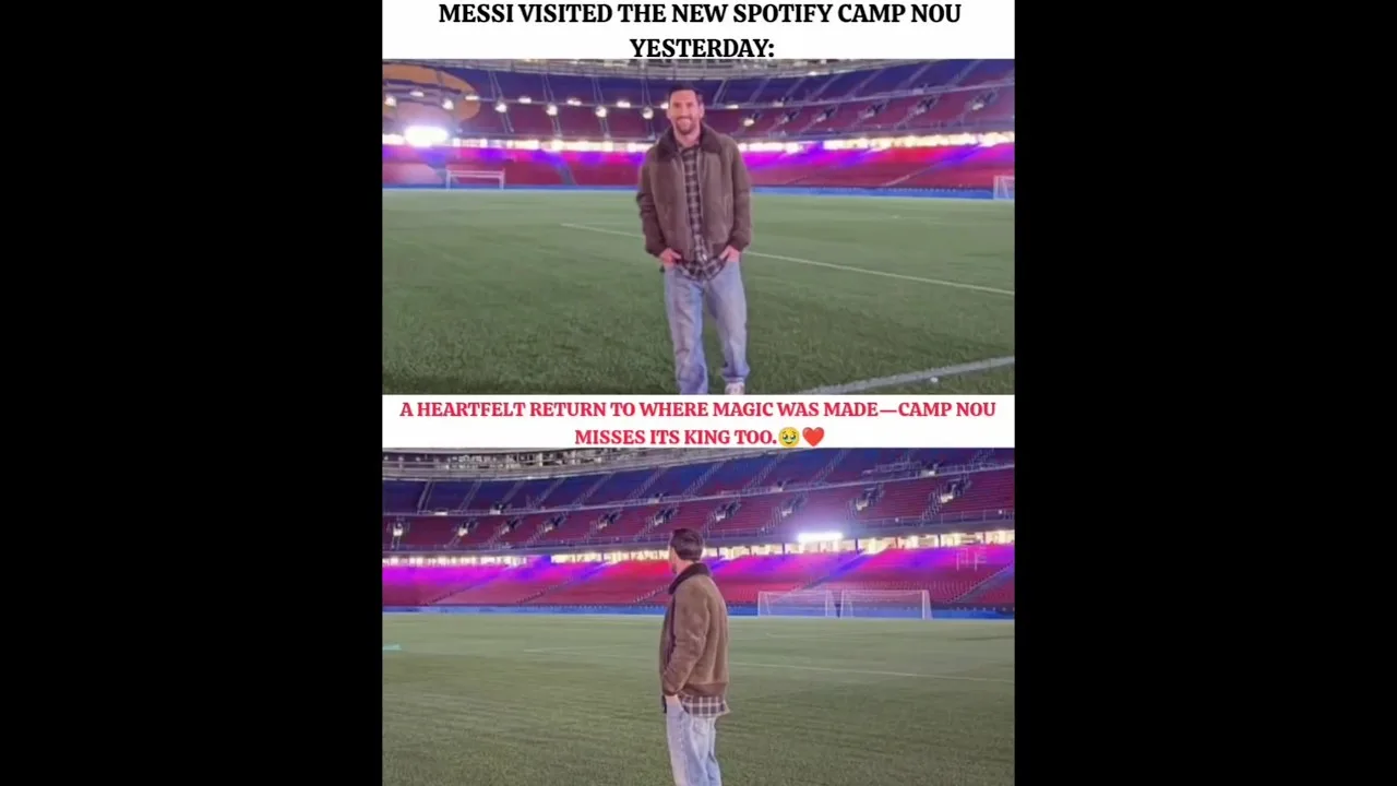 Messi au Camp Nou 🥹❤️ #football #messi #leomessi #viral #shorts #barcelona #campnou #barça #edit