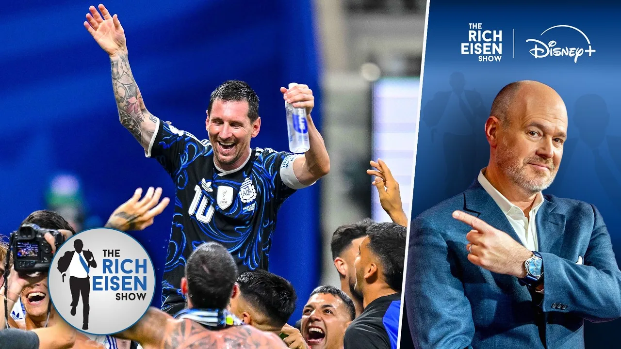 Rich Eisen réagit au dernier retour passionnant de Lionel Messi et de l’Argentine en Coupe du monde pour évincer l’Angleterre