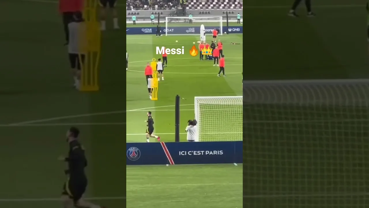 leo Messi is back in QATAR PSG TRAINING #shorts #messi