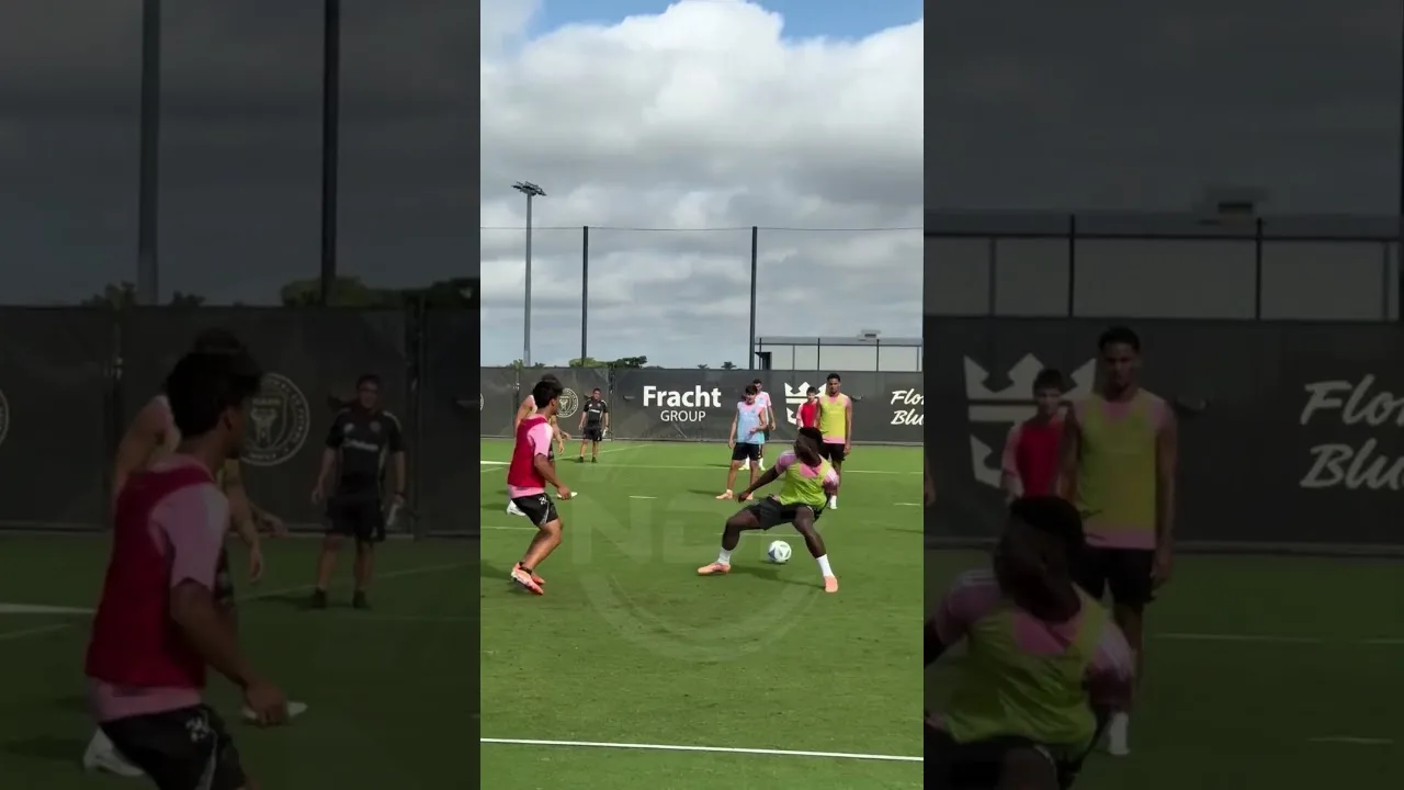 L’incroyable passe de Leo Messi sans regarder 😱 #leomessi #messi #intermiami #futbol #mls