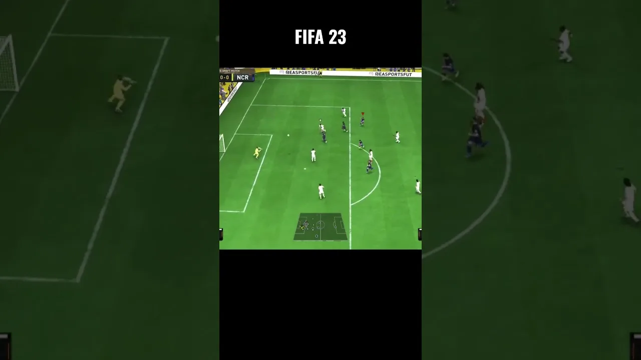 Leo Messi insane long finesse shot!  #fifa #fifa23