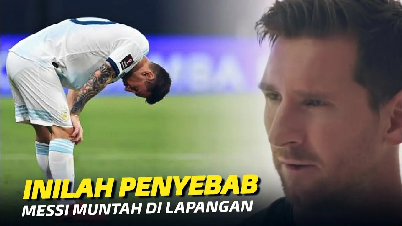 C’est la raison des vomissements fréquents de Lionel Messi sur le terrain !!