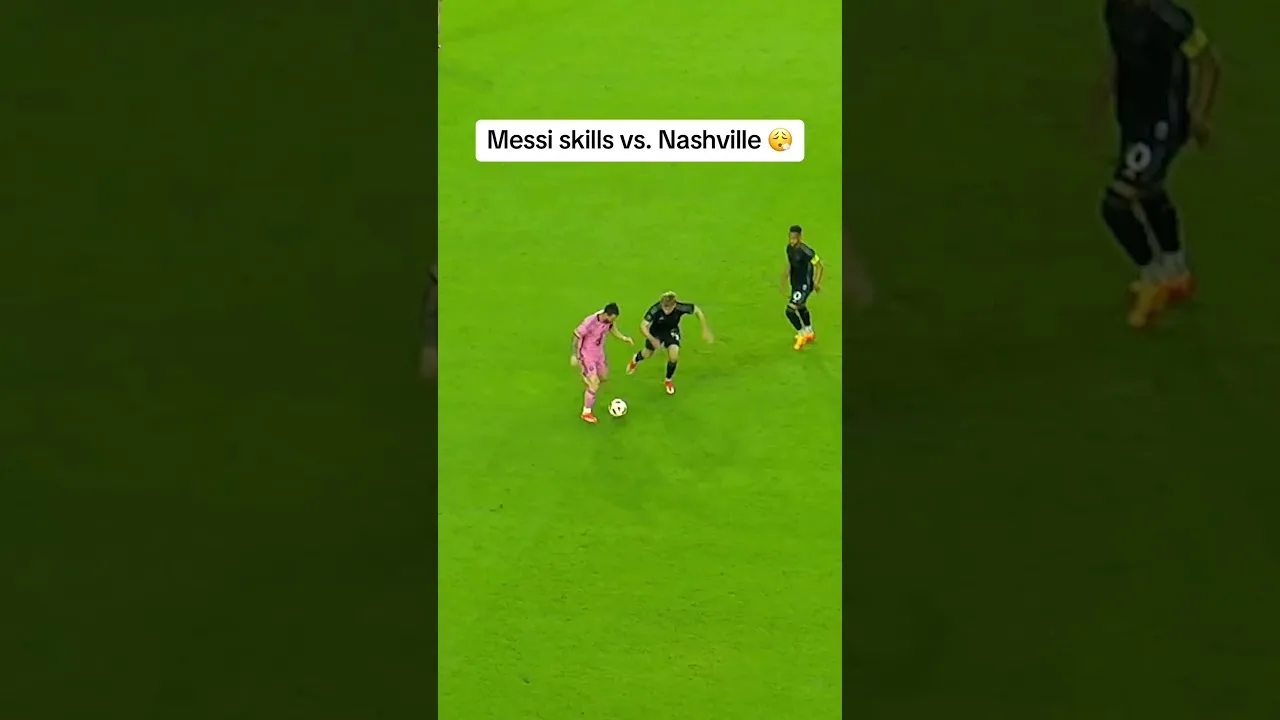 Leo Messi s’amusait contre Nashville 😄