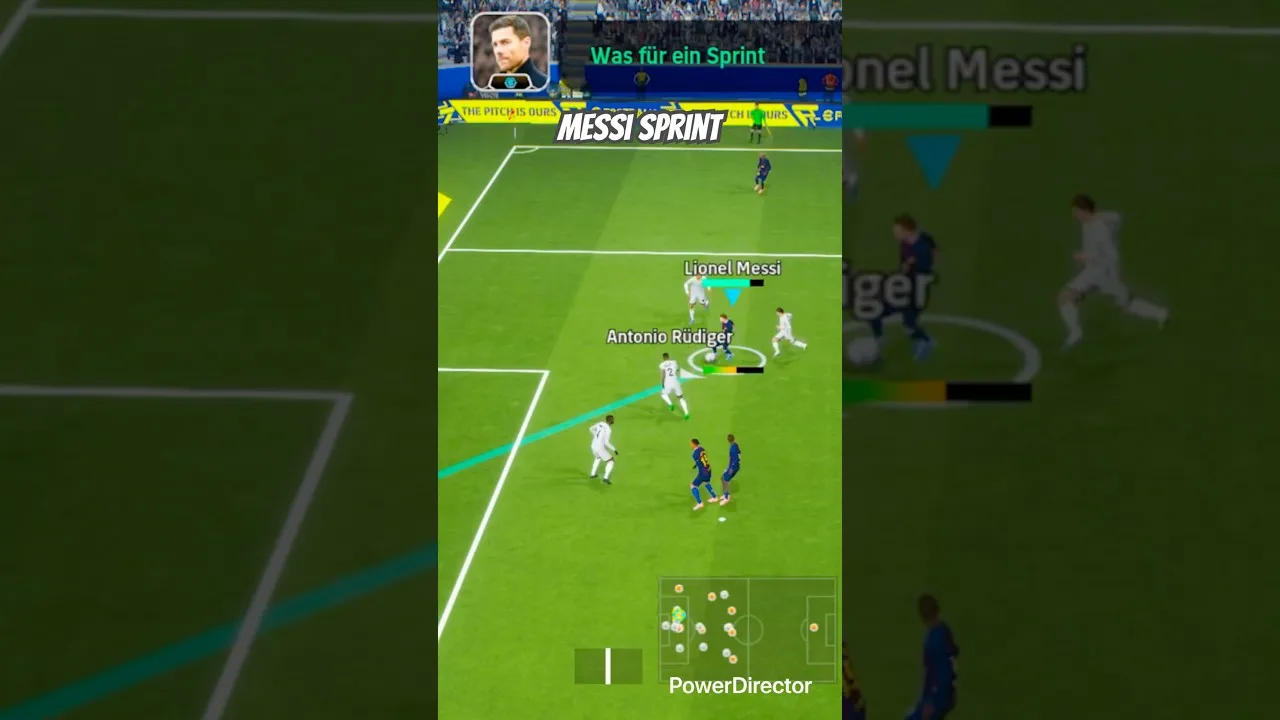 LEO MESSI SPRINT 🇦🇷|efootball⚽️