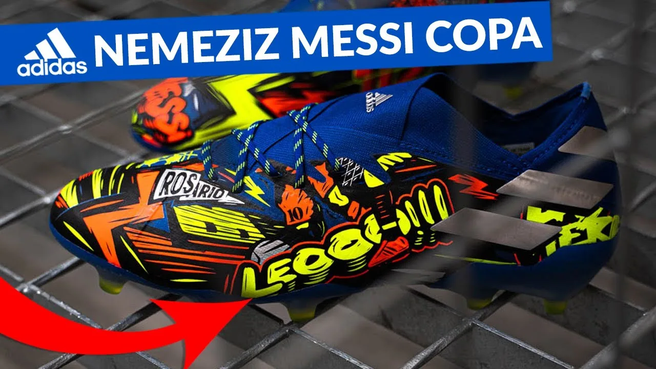 AS NOVAS CHUTEIRAS DE LIONEL MESSI – UNBOXING @adidas