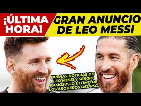 ¡BRUTAL! GRAN NOTICIA de LEO MESSI  NUEVO ANUNCIO de