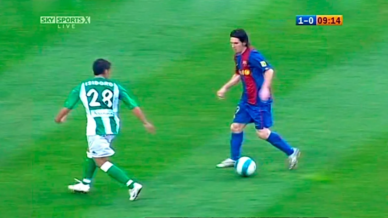 Lionel Messi vs Real Betis (Home) 2006-07 English Commentary