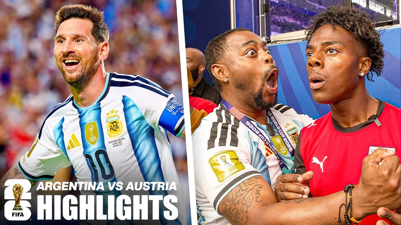 iShowSpeed ​​Messi vs Autriche Faits saillants | Coupe du Monde de la FIFA 2026™