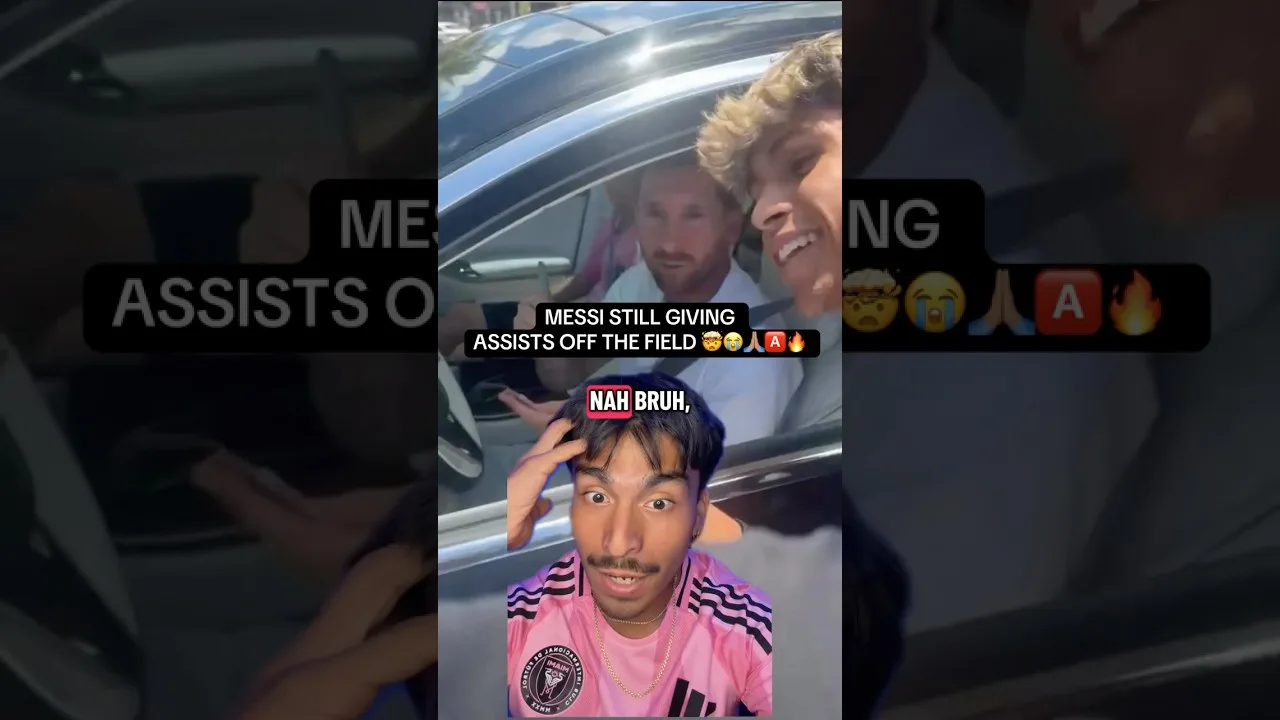 MESSI FOURNIT TOUJOURS DES AIDE HORS DU TERRAIN 🤯😭🙏🏽🅰️🔥