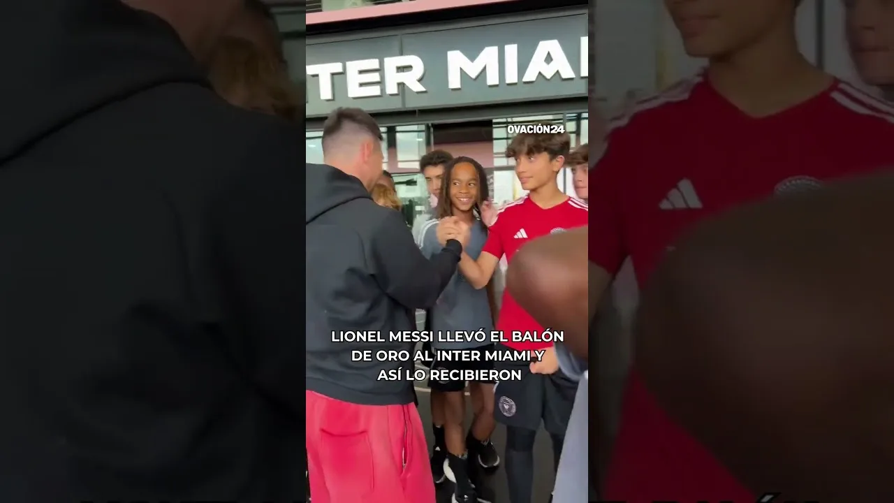⚽ LIONEL MESSI LLEVÓ EL BALÓN DE ORO AL INTER MIAMI