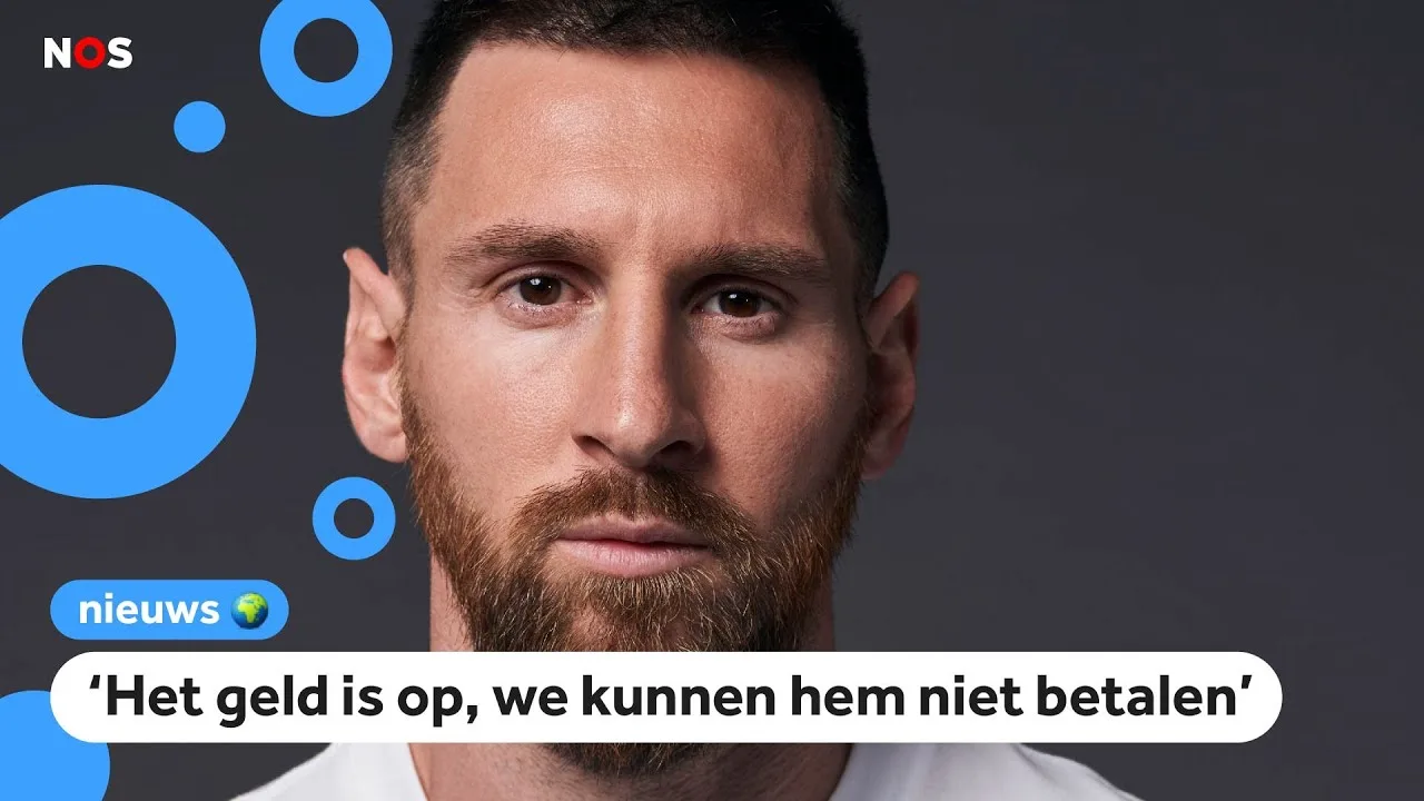 Lionel Messi vertrekt bij FC Barcelona