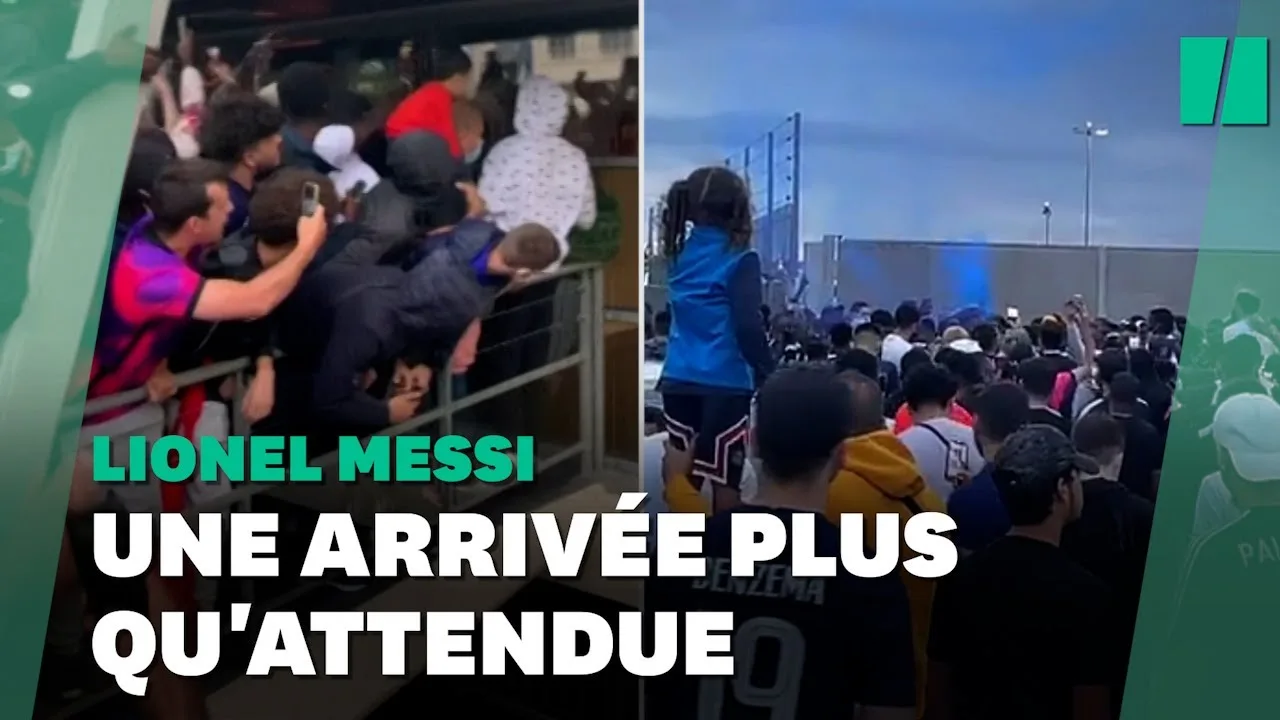 Lionel Messi au PSG: ces supporters l'ont attendu à