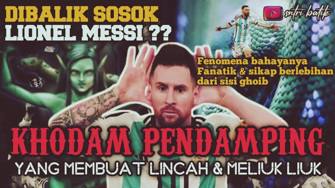Fenomena sisi ghoib Sang Mega Bintang Leo Messi. #sepakbola