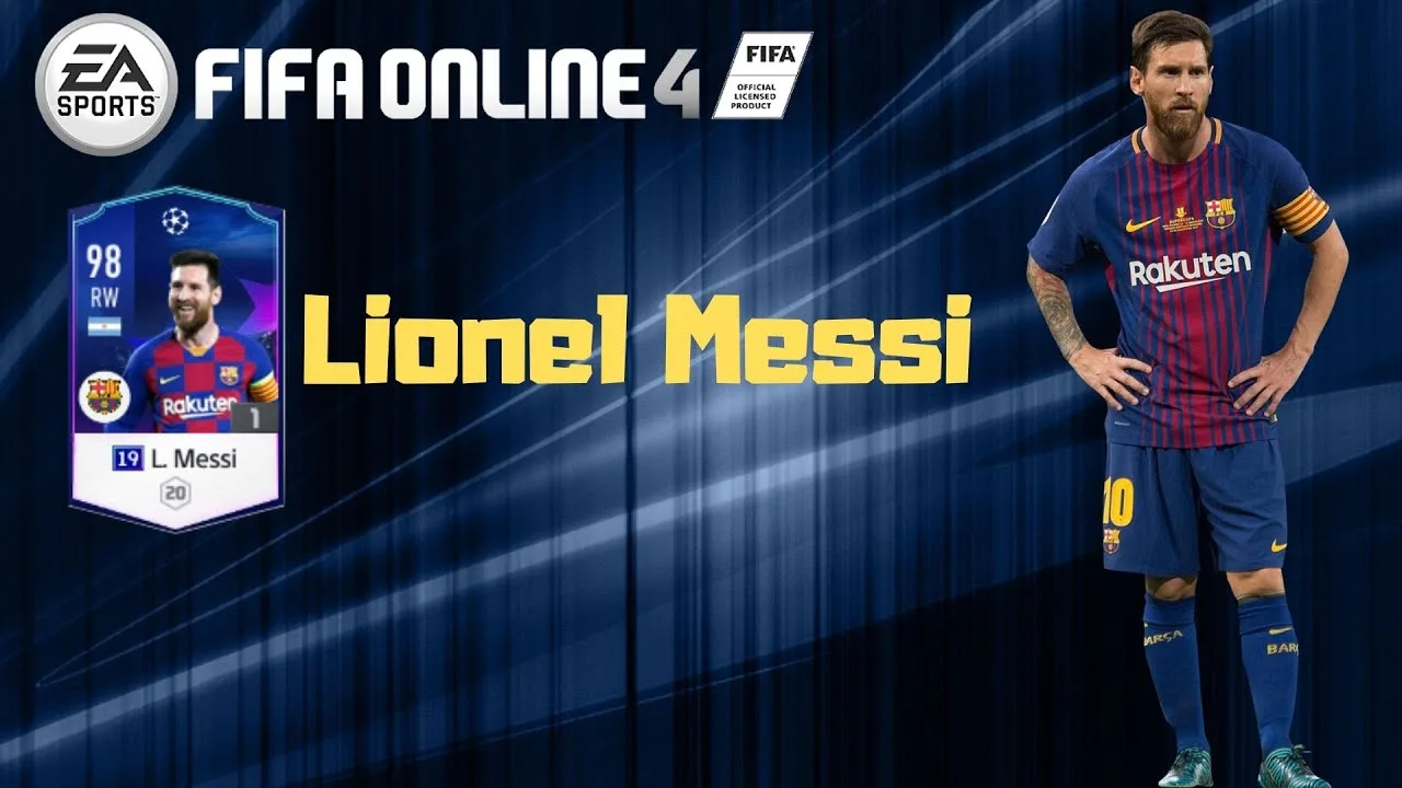 REVIEW FO4 | Lionel Messi UCL | Messi đã có chỉ số ẩn thánh