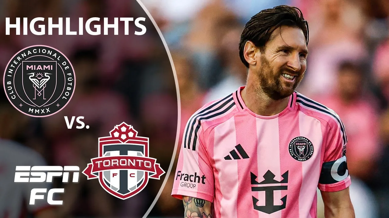 Scores Lionel Messi 🎥 Inter Miami vs Toronto FC | MLS FAITS MLS | ESPN FC