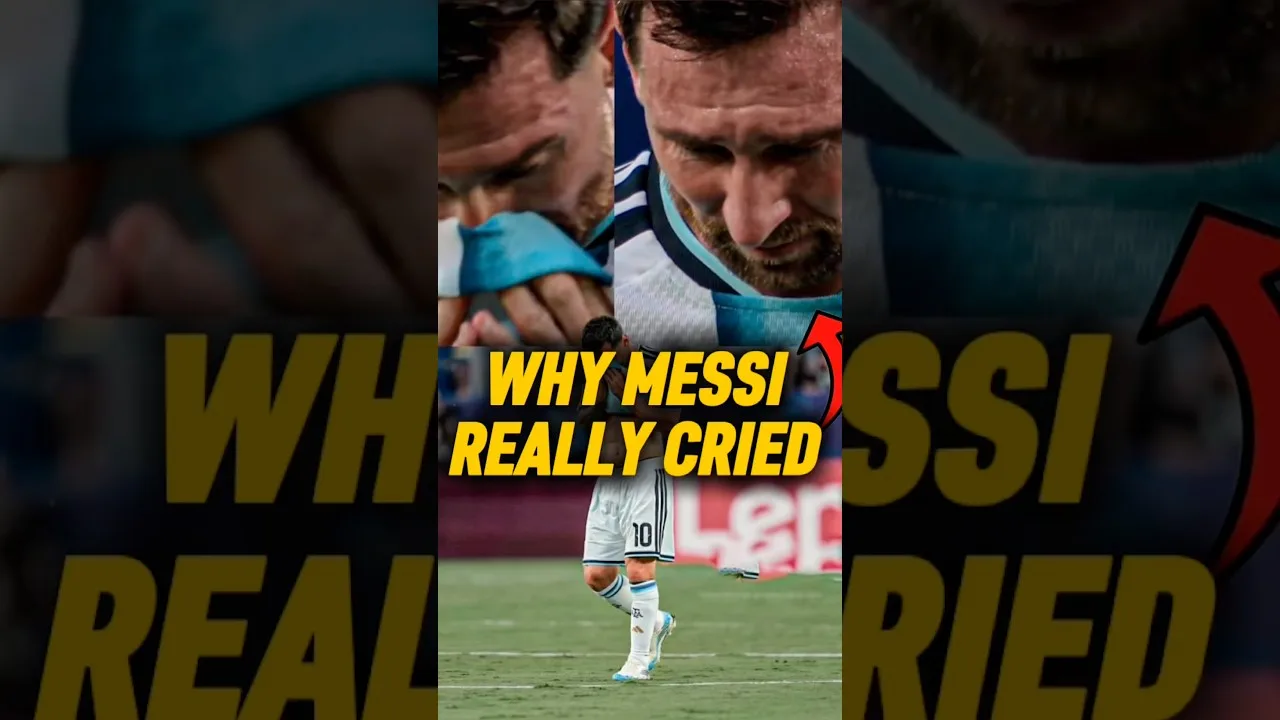 La famille de Messi vient de révéler pourquoi il a pleuré après avoir marqué contre l’Algérie💔🥺#messi#worldcup2026#sad
