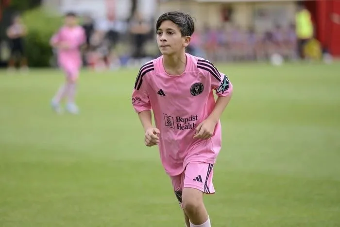 Le fils de Lionel Messi a marqué 11 buts en 1 match