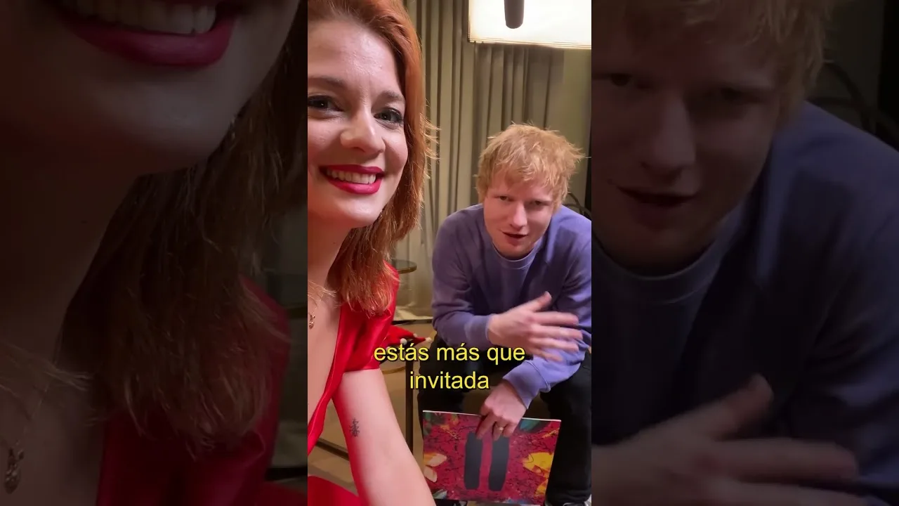 Ed Sheeran le pidió perdón a la esposa de Lionel Messi,