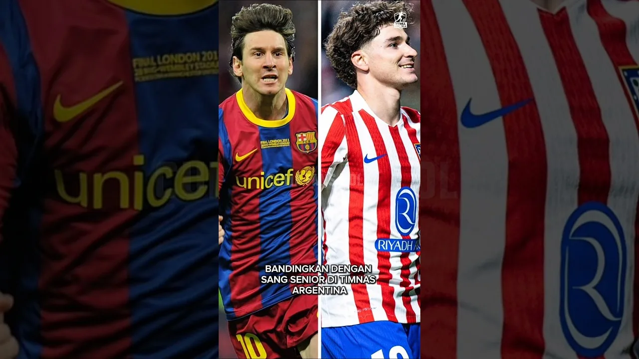 Ketika rekor Lionel Messi yang akhirnya berhasil dilewati oleh Julian Alvarez🤯
