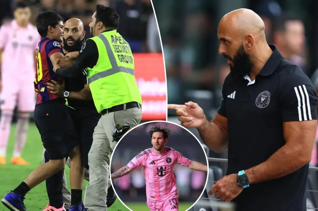 Lionel Messi Mad en tant que garde du corps dit qu’il est interdit de MLS Field