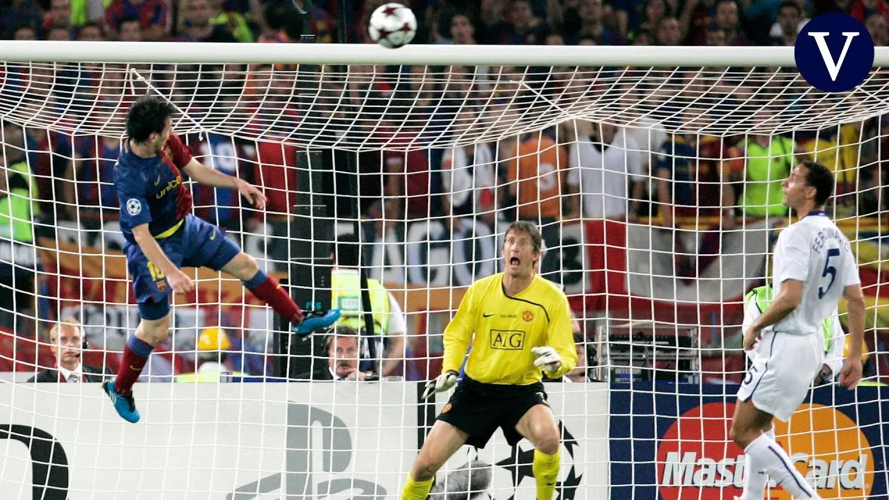 C’est l’objectif préféré de Messi: son objectif pour Manchester United lors de la finale de la Ligue des champions 2009