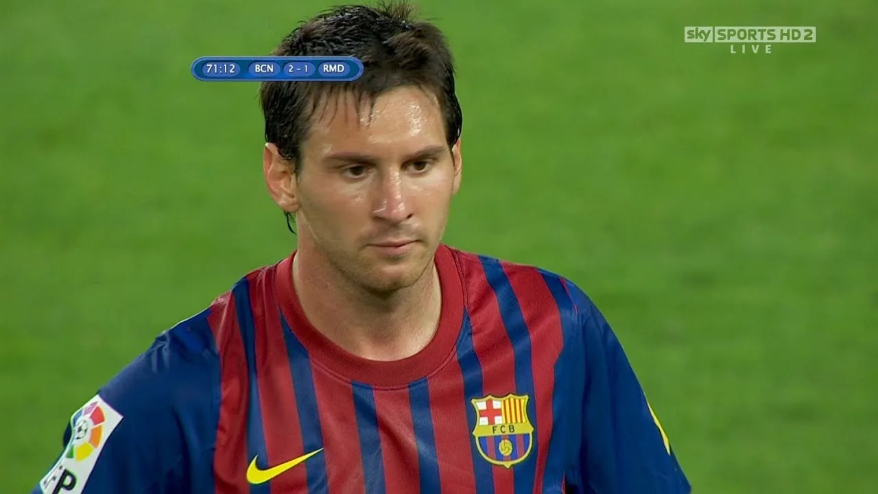 Lionel Messi vs Real Madrid (Super Cup) (Home) 2011-12