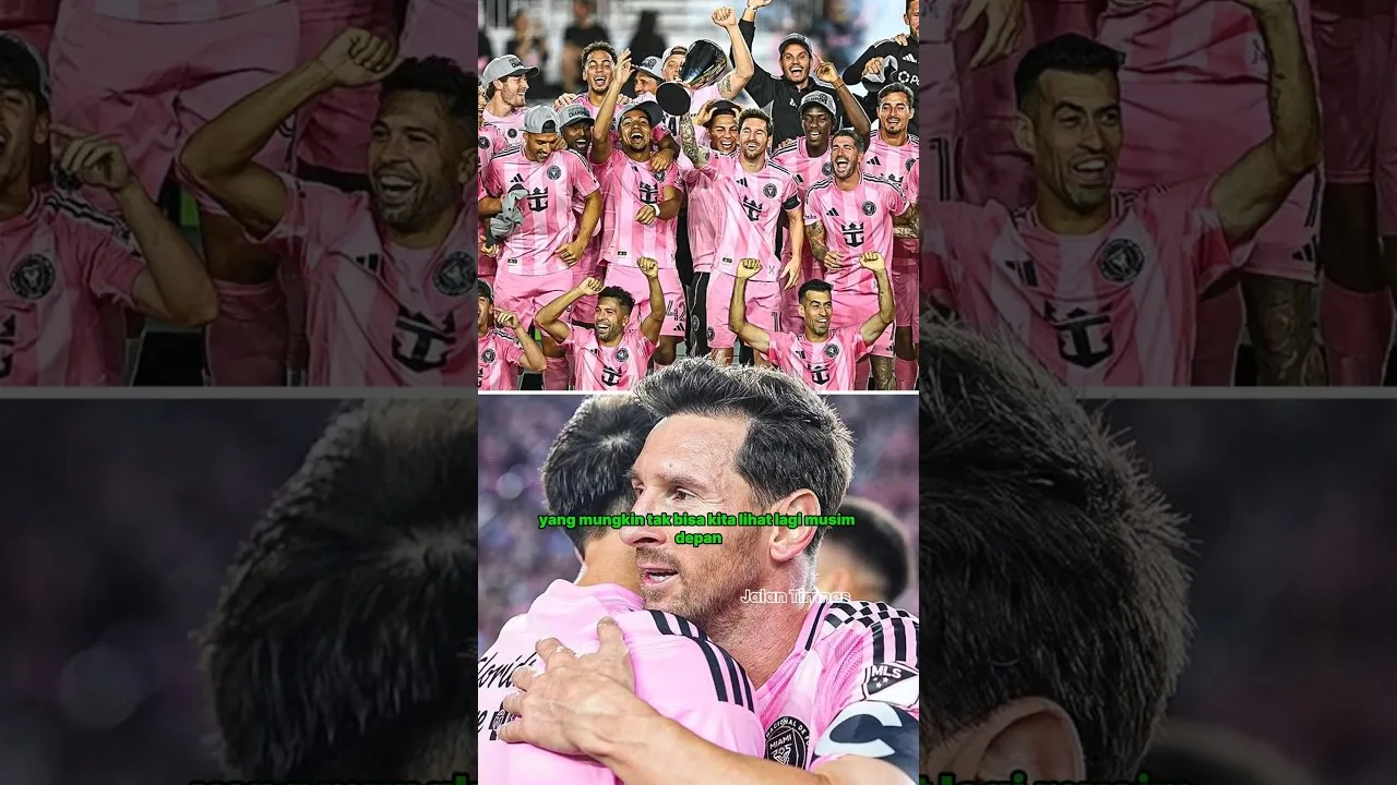 Champions de l’Inter Miami ! Le 47ème titre de Lionel Messi ainsi que les adieux de son partenaire💔