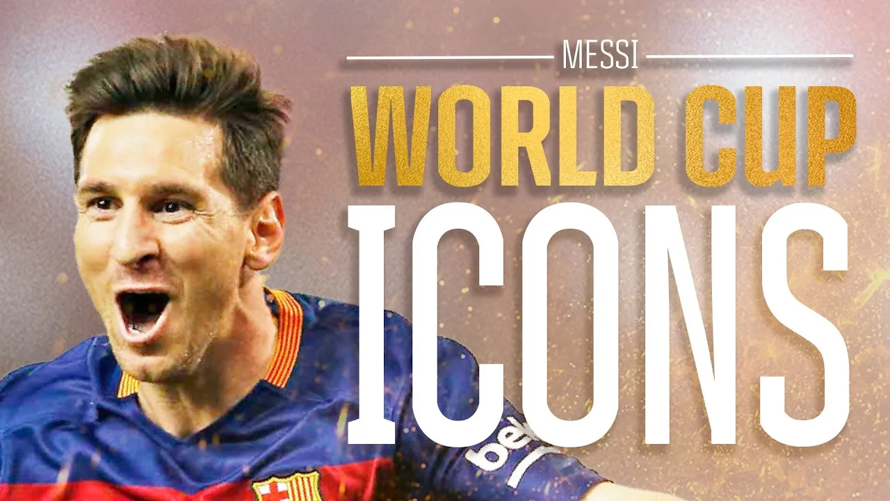 ICÔNES DE LA COUPE DU MONDE DU FC BARCELONE | LÉO MESSI 🔵🔴