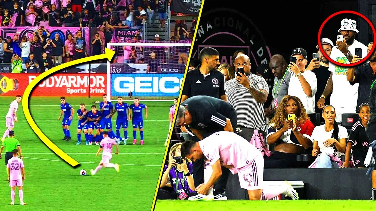 Le JOUR Lebron James S’ADONNÉ à la MAGIE de Lionel Messi ! ᴴᴰ