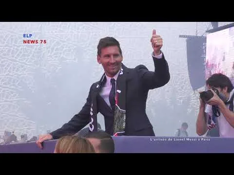 L'arrivée de Lionel Messi à Paris