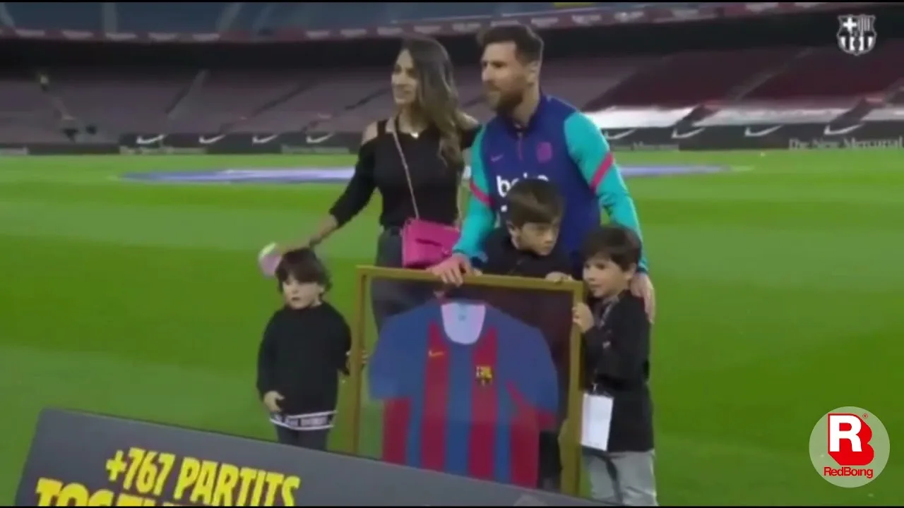 Lionel Messi celebró nuevo récord con Antonela Roccuzzo y