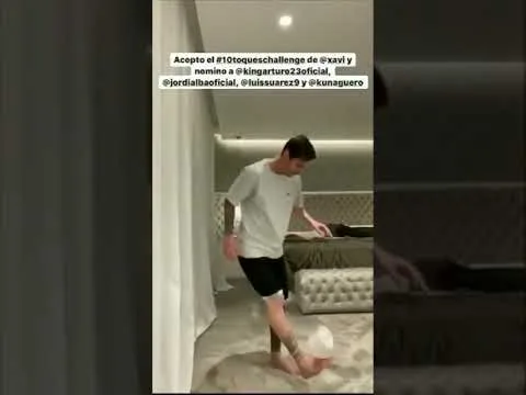 #10TouchesChallenge by Leo Messi – #10toquesChallenge with