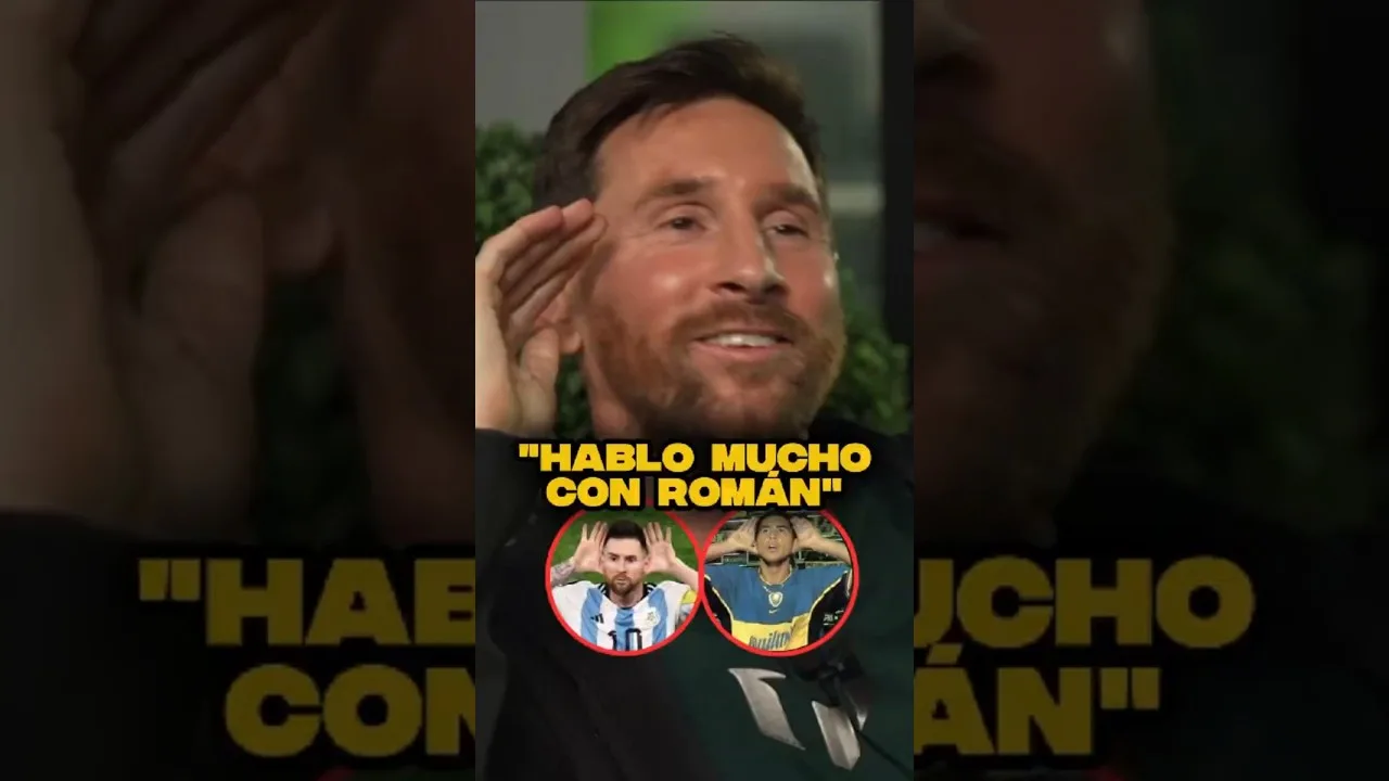 « JE PARLE BEAUCOUP AVEC ROMÁN »🔟🇦🇷 Leo Messi s’est souvenu de Mole Gigio à la Coupe du Monde et s’est souvenu de Riquelme🟡🔵