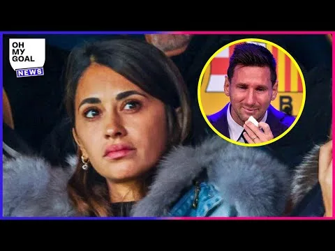 La réaction d'Antonela Roccuzzo quand Leo Messi se fait
