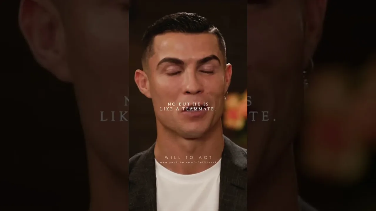 Cristiano Ronaldo talks about his greatest rival Lionel