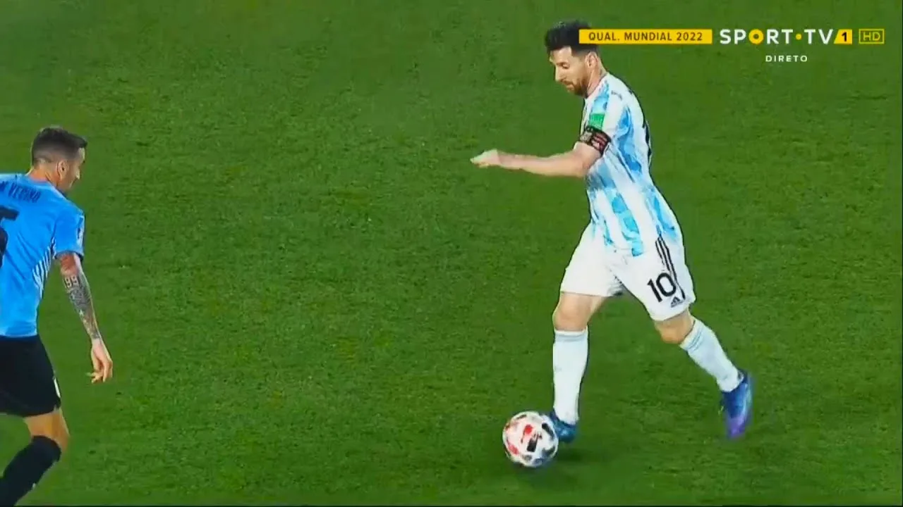 Lionel Messi Impossible Goal Vs Uruguay – Argentina Vs